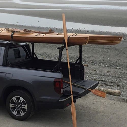 Vantech Honda Ridgeline 2017+ Aluminum Truck Rack P3319 10