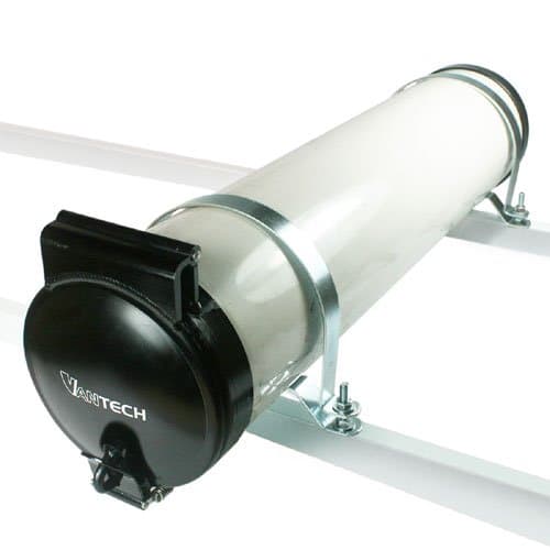 Vantech 6" Conduit Carrier - Aluminum Bolt-on A35 Black